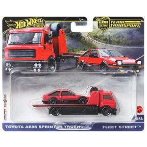 Hot Wheels Team Transport Toyota AE86 Sprinter Treno/Flet Street