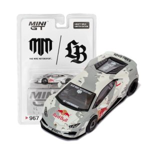 MINI GT 1/64 Lamborghini Huracan LB★WORKS ver. 2 Mad Mike NIMBUL / LB Blister Packaging