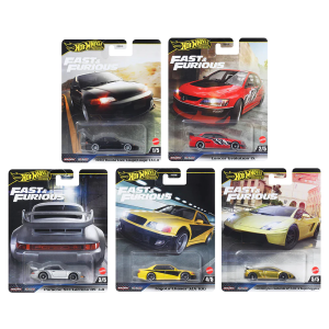 Hot Wheels Fast and Furious HNW46-M Set of 5