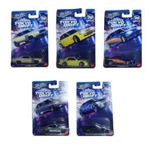 Hot Wheels Silver Series  Fast and Furious Tokyo Drift Set of 5 - Dash M