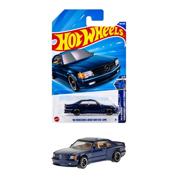 Hot Wheel Basic Car '89 Mercedes-Benz 560 SEC AMG - Diecast Dream Garage