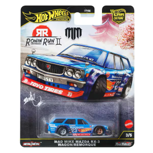 Hot Wheels Car Culture Ronin Run II Mad Mike Mazda RX-3 Wagon / Le Morc