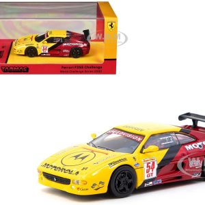 FERRARI F355 CHALLENGE #54 "WCS" (2000) 1/64 BY TARMAC WORKS T64-083-00WCS54