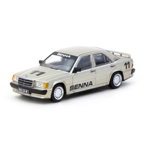 Tarmac Works Mercedes-Benz 190 E 2.3-16 Race of Champion 1984 Ayrton Senna 1/64 T64G-047-84ROC11