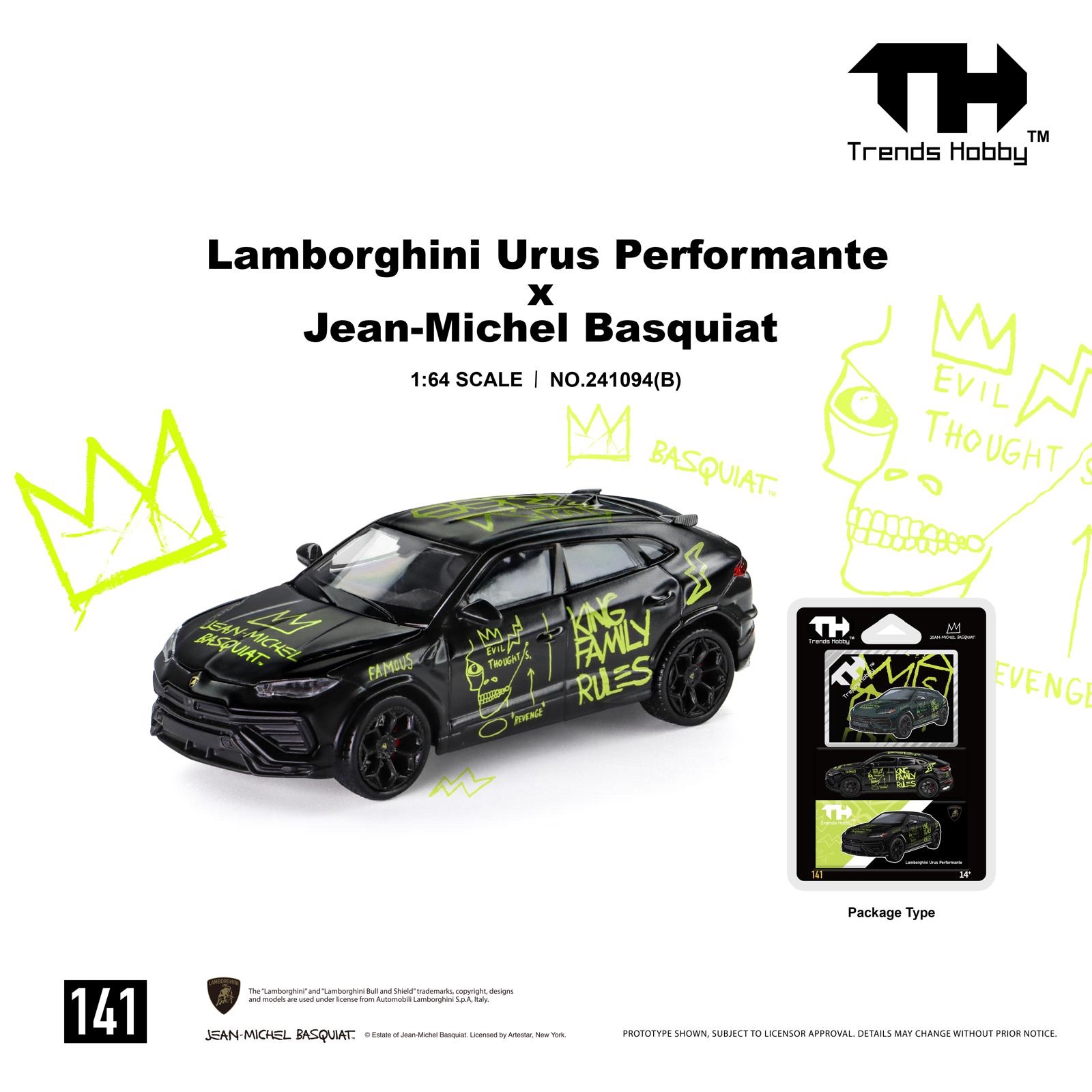 Trend Hobby Lamborghini Urus Perfomante x Jean-Michel Baquiat 241094(B)